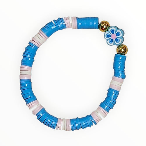 Bubblegum Clay Bead Bracelet - It's Beadiful By MistyMae