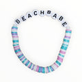 CLAY BEAD BRACELET-"BEACHBABE" - It's Beadiful By MistyMae