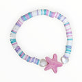 Clay Bead Bracelet Mermaid-Pink - It's Beadiful By MistyMae