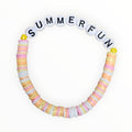 CLAY BEAD BRACELET-"SUMMER FUN" - It's Beadiful By MistyMae