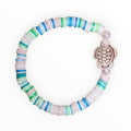 CLAY BEAD BRACELET SUMMERTIME-"TURTLE" - It's Beadiful By MistyMae