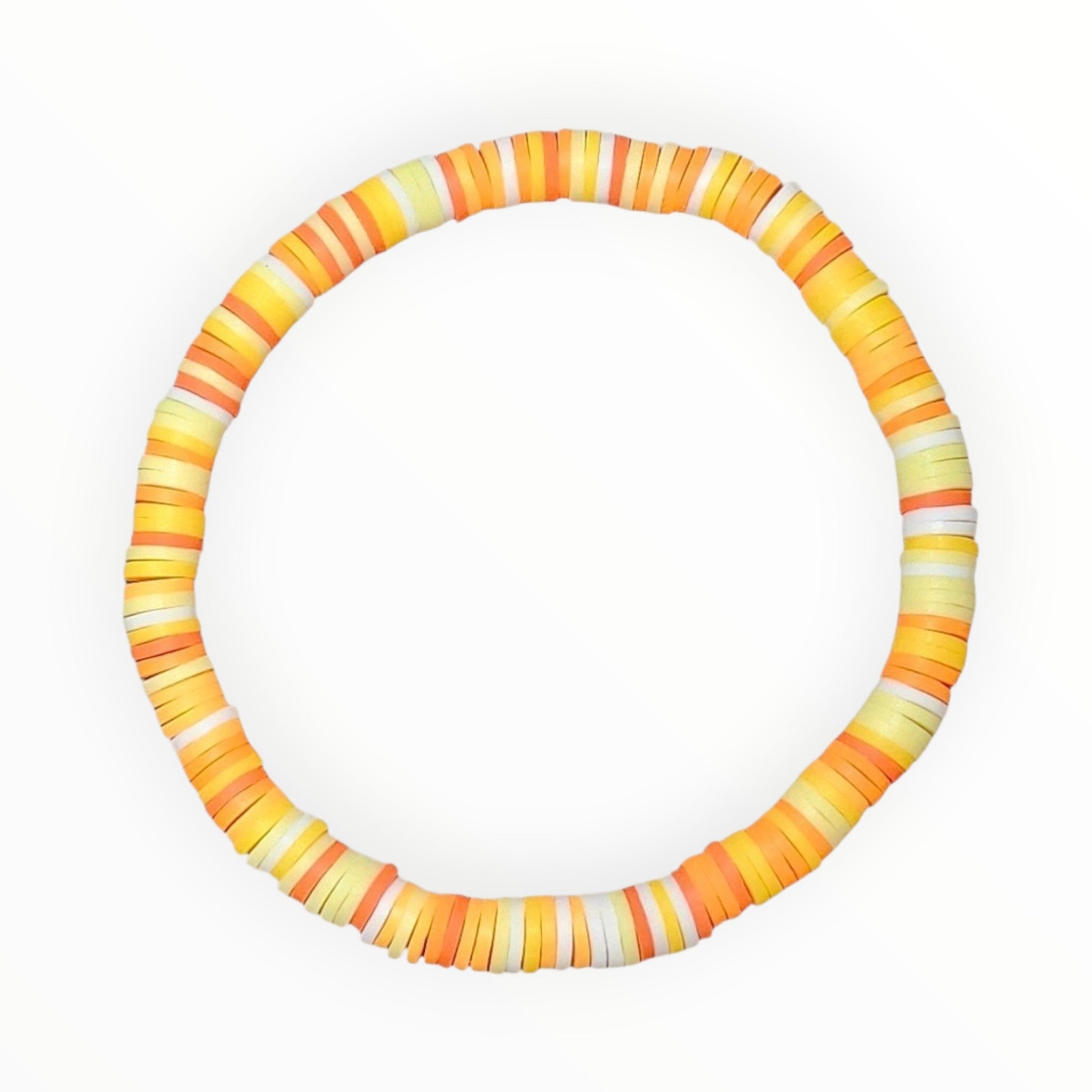 Multicolored Polymer Clay Bead Bracelet. AUTUMN - It's Beadiful By MistyMae