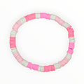 Multicolored Polymer Clay Bead Bracelet. STRAWBERRY SHORTCAKE - It's Beadiful By MistyMae