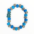 PONY BEAD BRACELET-BLUE GUMMY BEAR - It's Beadiful By MistyMae
