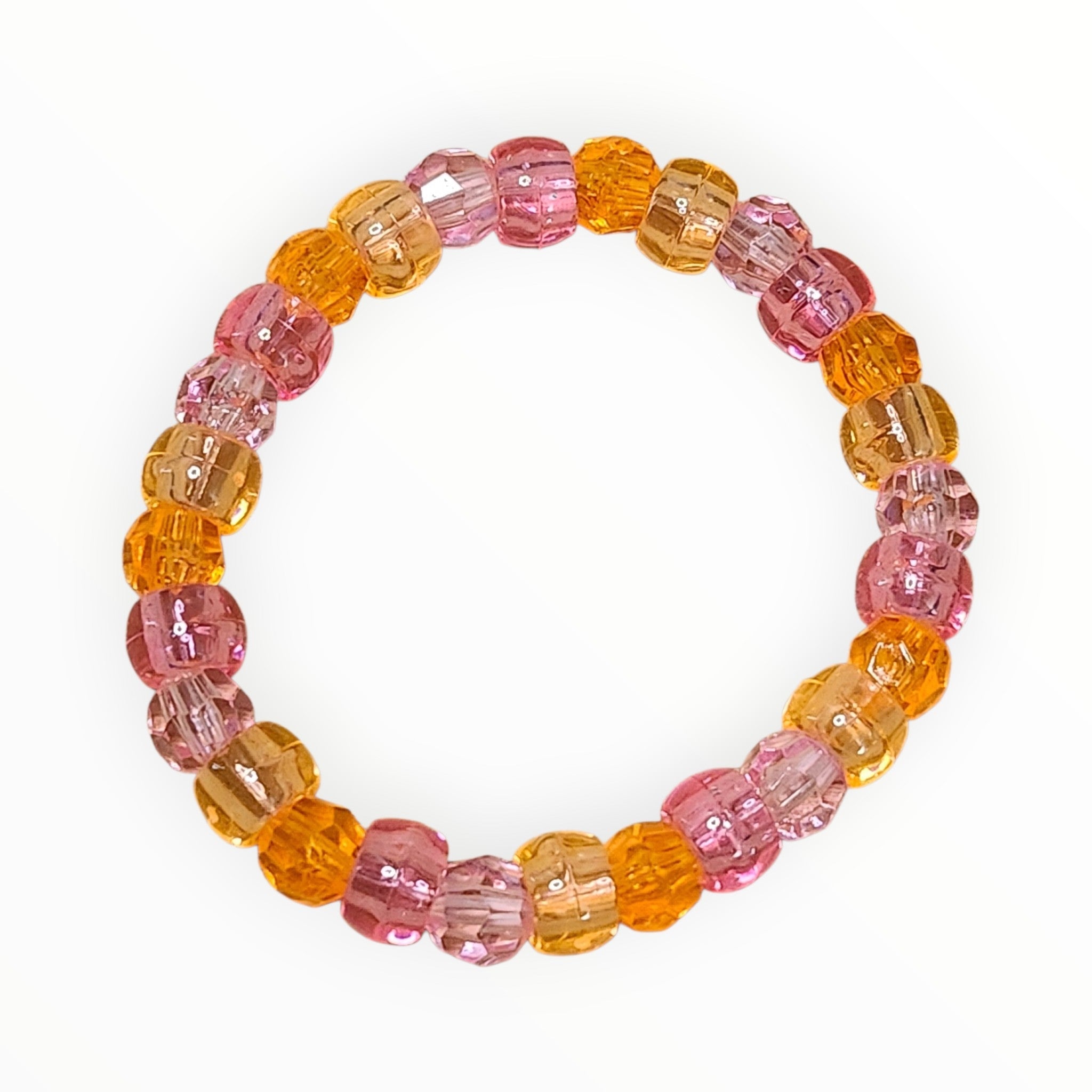 Pony Bead Bracelet Bonfire - It's Beadiful By MistyMae