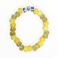 PONY BEAD BRACELET-"FUN" - It's Beadiful By MistyMae