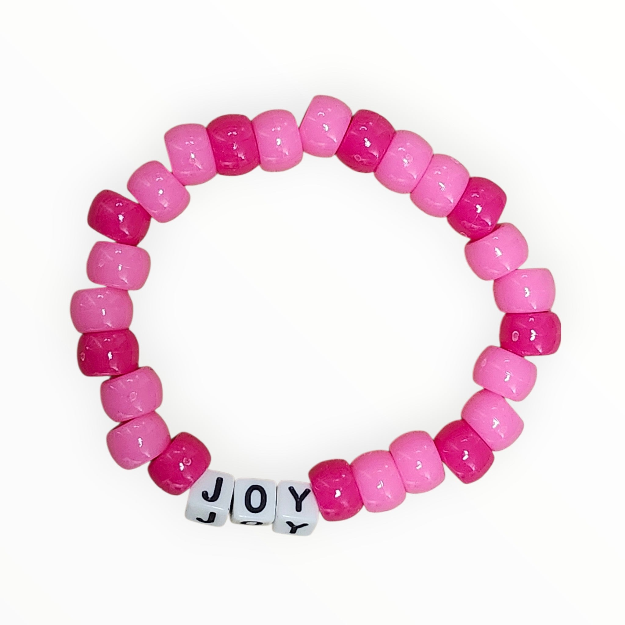 PONY BEAD BRACELET-"JOY" - It's Beadiful By MistyMae