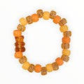 PONY BEAD BRACELET-ORANGE GUMMY BEAR - It's Beadiful By MistyMae