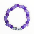 PONY BEAD BRACELET-"WWJD" - It's Beadiful By MistyMae