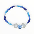 Seed Bead Bracelet Blue - It's Beadiful By MistyMae