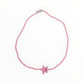 Seed Bead Necklace Pink - It's Beadiful By MistyMae