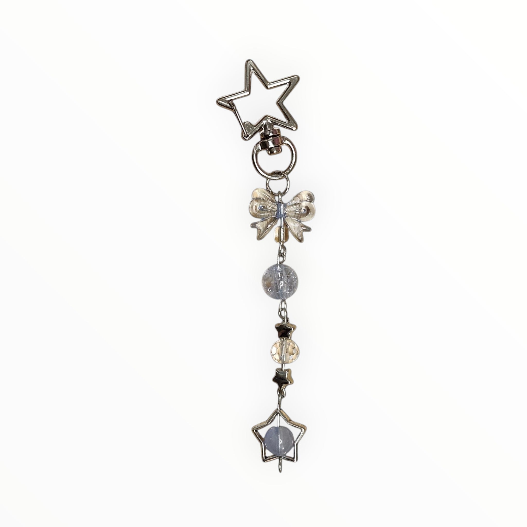 Star Struck Keychain - It's Beadiful By MistyMae